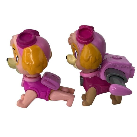 Paw Patrol SML 16622 Mission Skye Police Dog Puppy Pink Jet Pack Flying Toy Lot - Picture 7 of 13